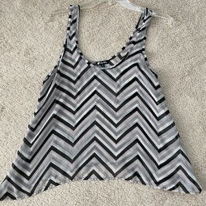 Chevron sheer tank